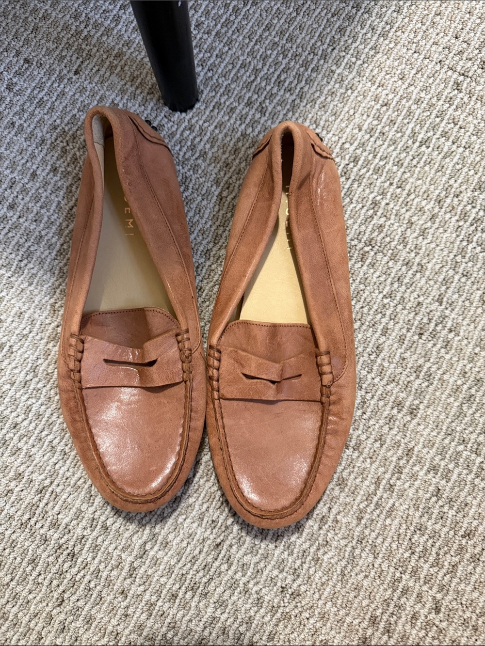 The Felize Tumbled Leather Loafer
